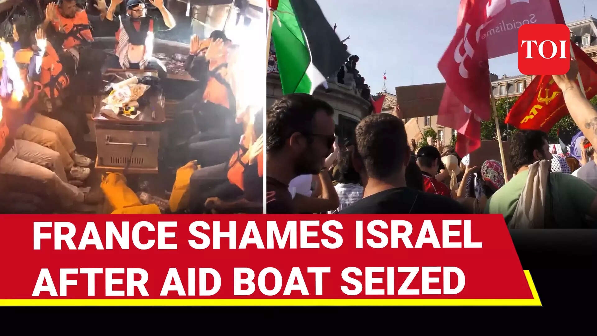 'Macron Should Stop...': France Erupts Against Israeli Siege Of Gaza; Protests Against Aid Blockade