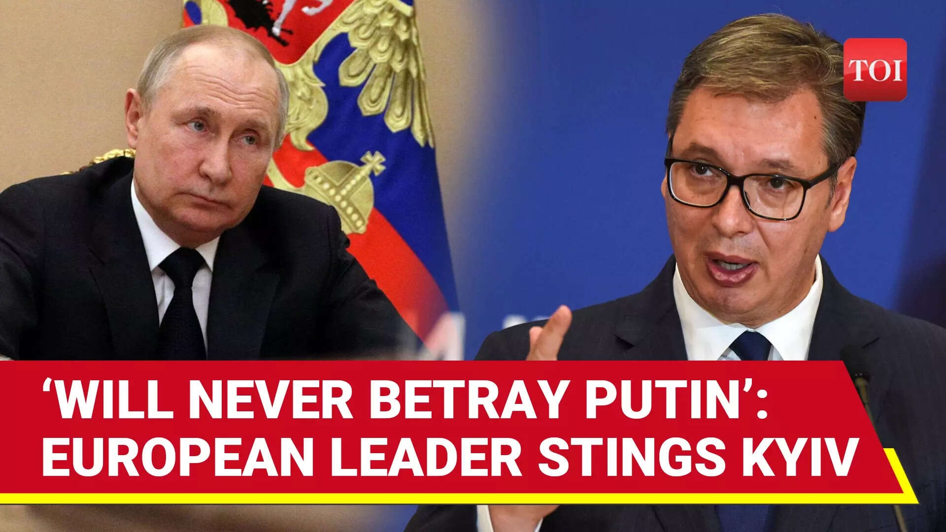 'Won't Betray Russia': Vucic Defends Neutral Stance, Rejects Arms Supply To Ukraine
