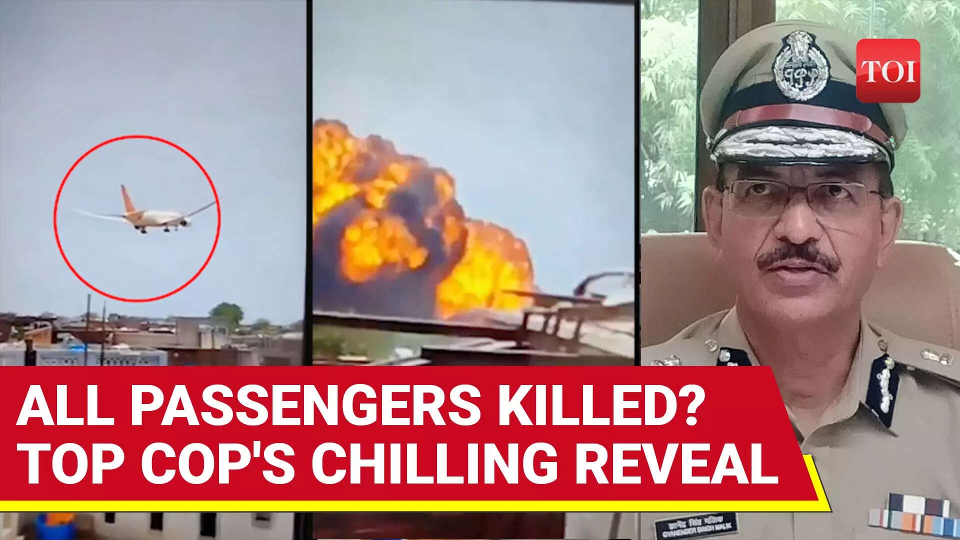 No Survivors Aboard Air India Plane? Top Cop's Big Claim Amid Reports Of At Least One Survivor