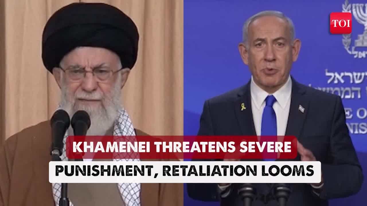 ‘Bitter Fate…': Khamenei Declares Israel Will Suffer As Airstrikes Devastate Iran's Nuclear Facilities