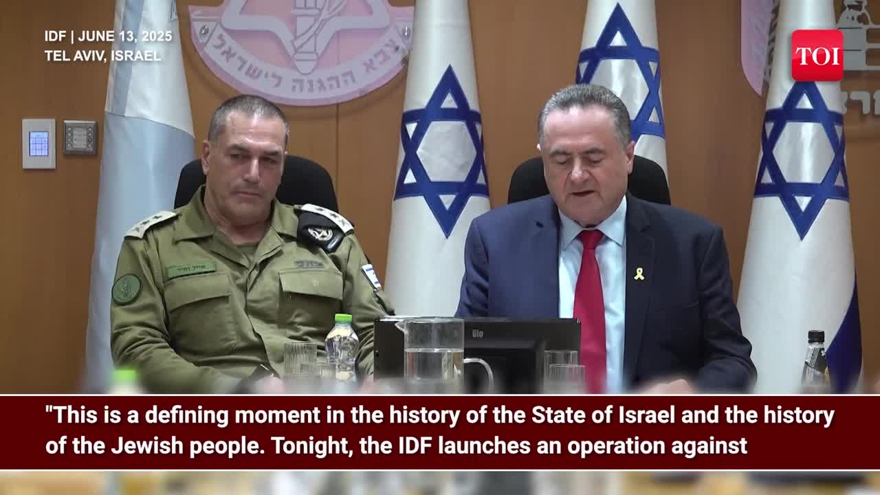 ‘If We Miss This Moment…': Israel Katz Calls Strikes A ‘Defining Moment' That Targets ‘Head Of The Snake'