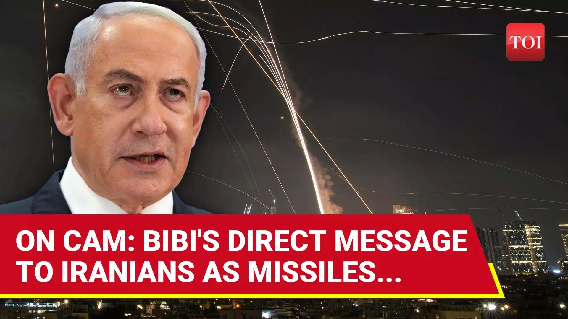 Netanyahu's STUNNING Appeal To Iranians As Iranian Missiles Pound Tel Aviv; 'Clearing Your Path'