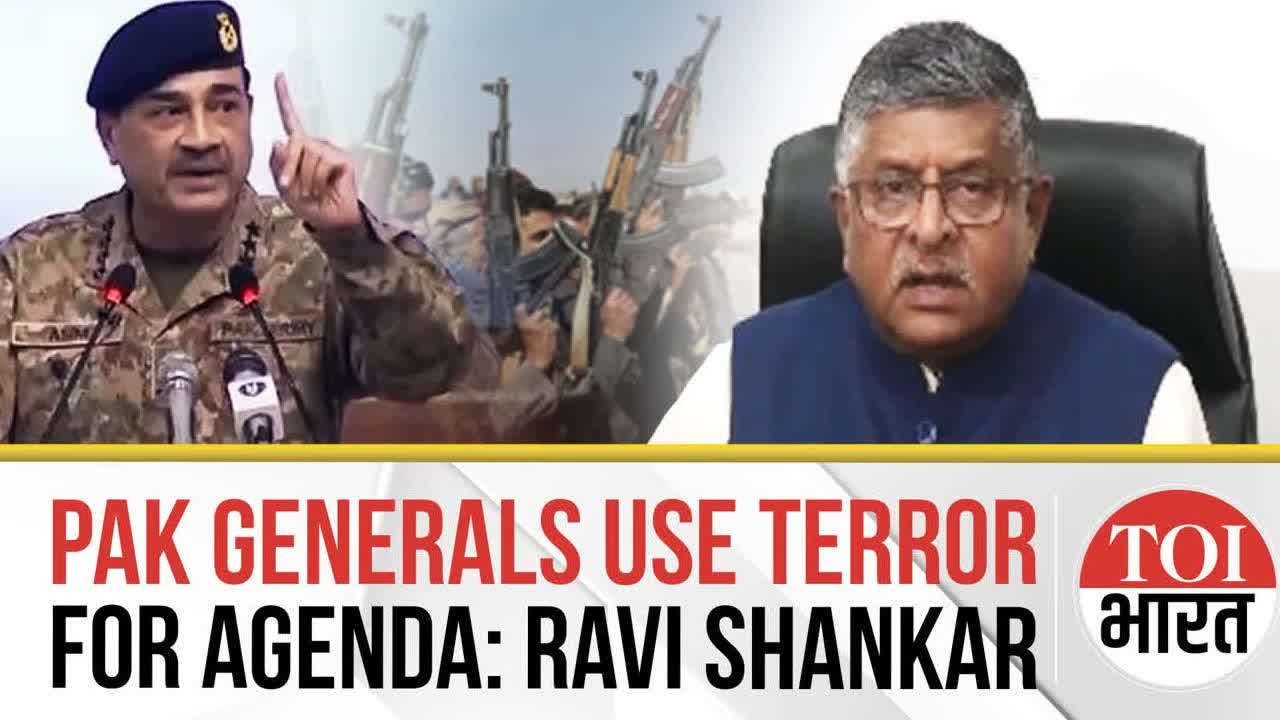 Ravi Shankar Prasad Blasts Pakistan Generals, Explains Why It's Called ‘Operation Sindoor'