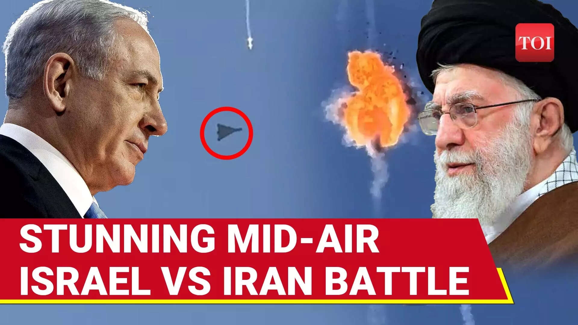 Galilee Panhandle Skies Ablaze As Israeli Forces Intercept Iranian Drone
