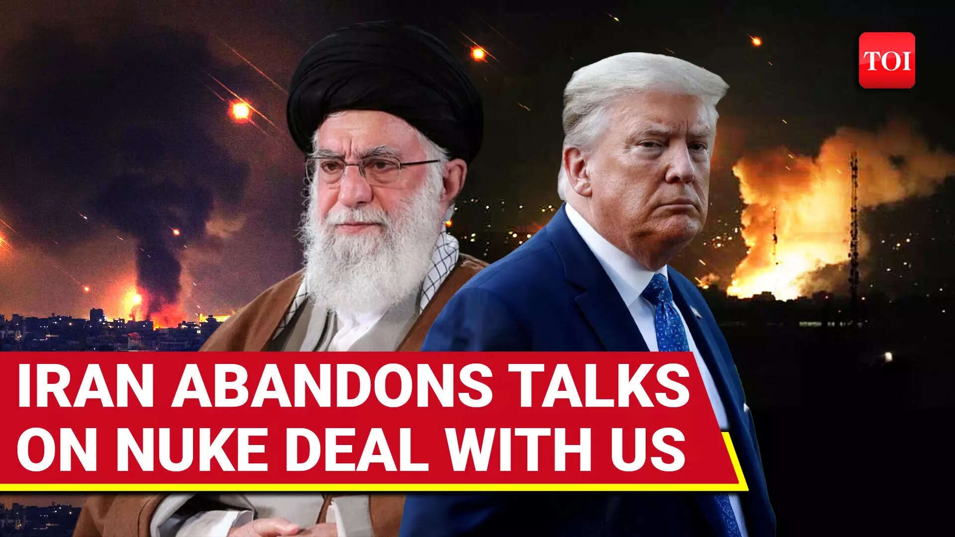 Iran Has Had Enough! Khamenei Exits Nuclear Talks With Trump As Israel Pounds Tehran Non-Stop