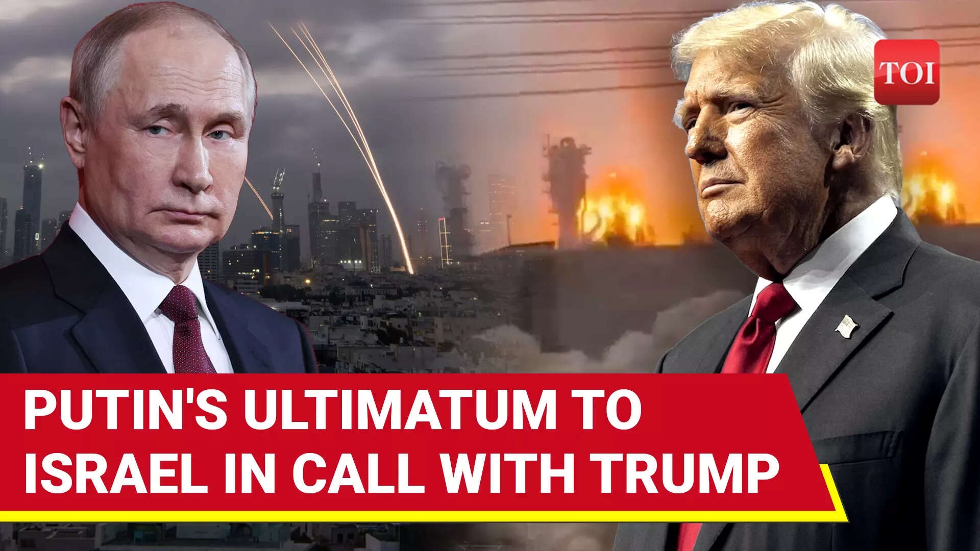 Putin BACKS Iran, BLASTS Israel In 50-min Phone Call With Trump