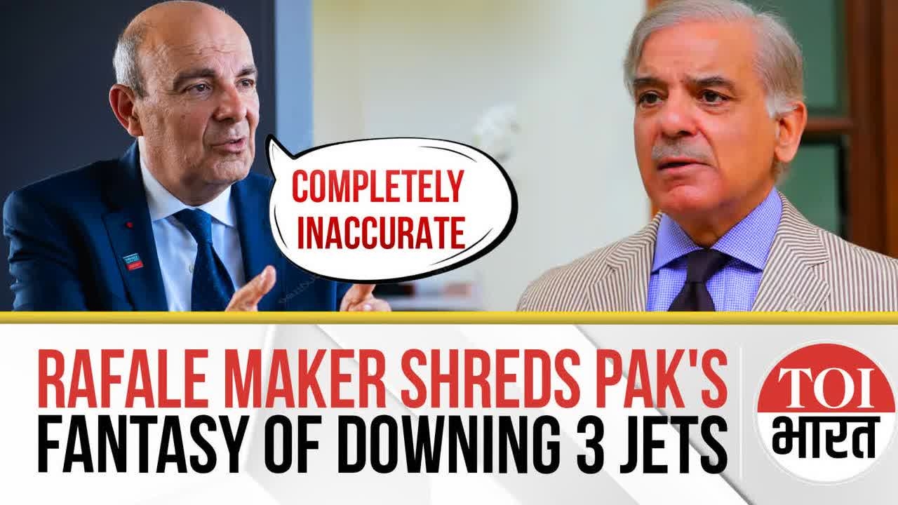 'Truth Will Shock Many': Dassault CEO's Big Remarks On Pak Claim Of Shooting Down Indian Rafales