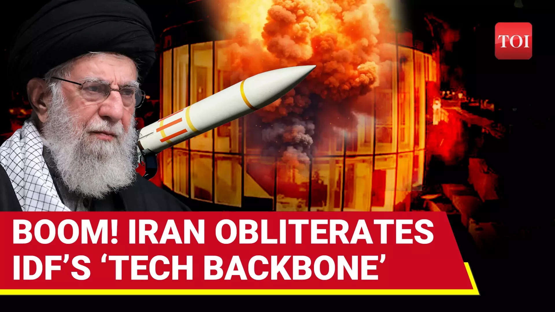 Iran Hits Israel's 'Tech Brain'; Missile Hits Weizmann Institute Sparks Fire In Lab: Video