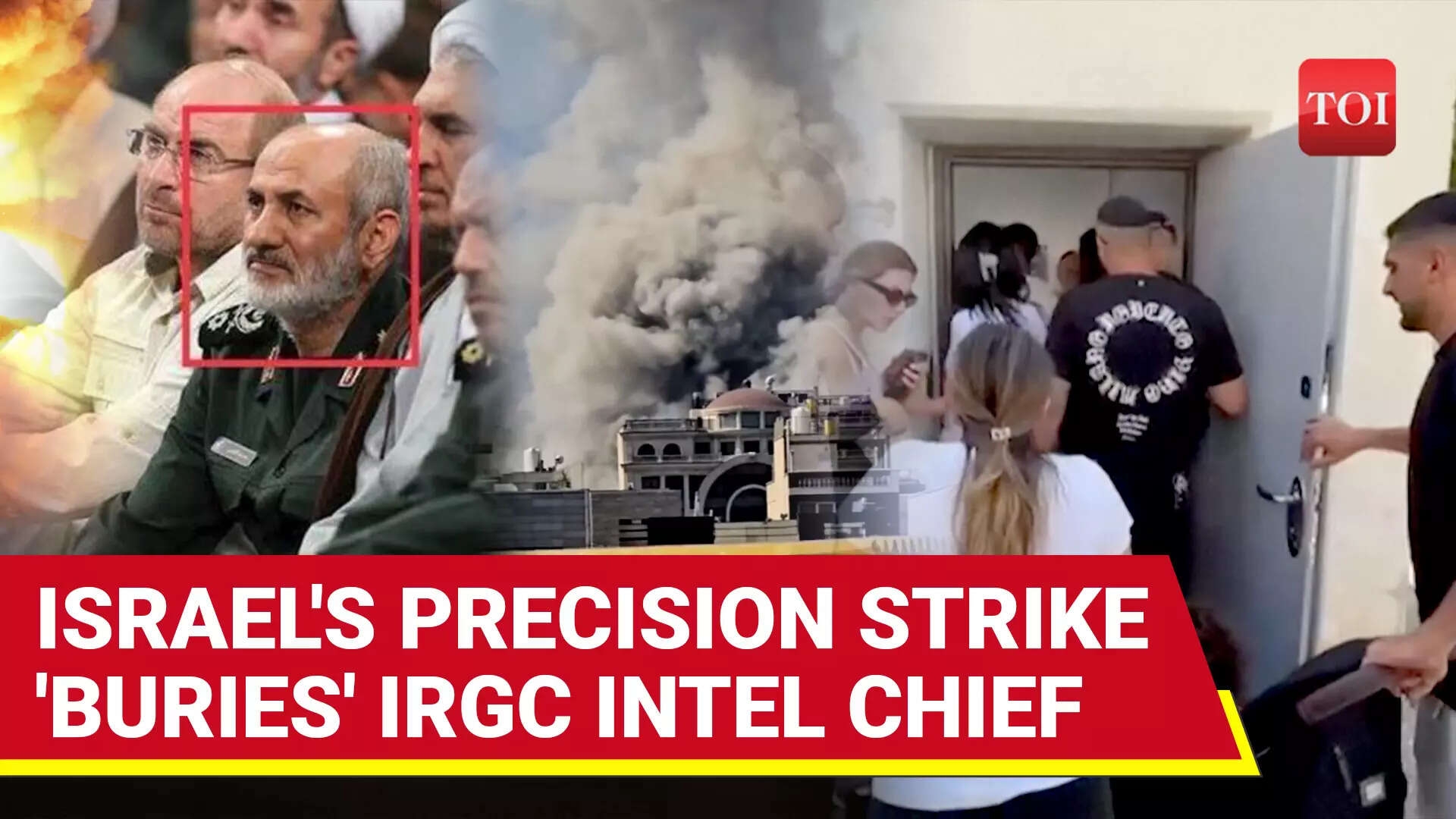 Iran FUMES As IAF Missiles 'BURY' IRGC Intel Chief In Tehran; Israelis Rush To Shelters