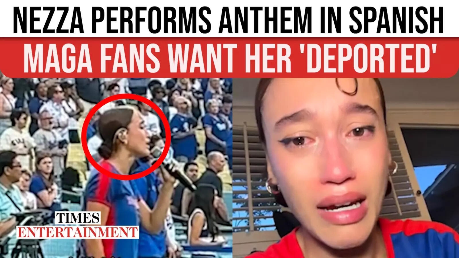 Nezza Sings US Anthem In Spanish After Dodgers Said No; Faces MAGA Backlash