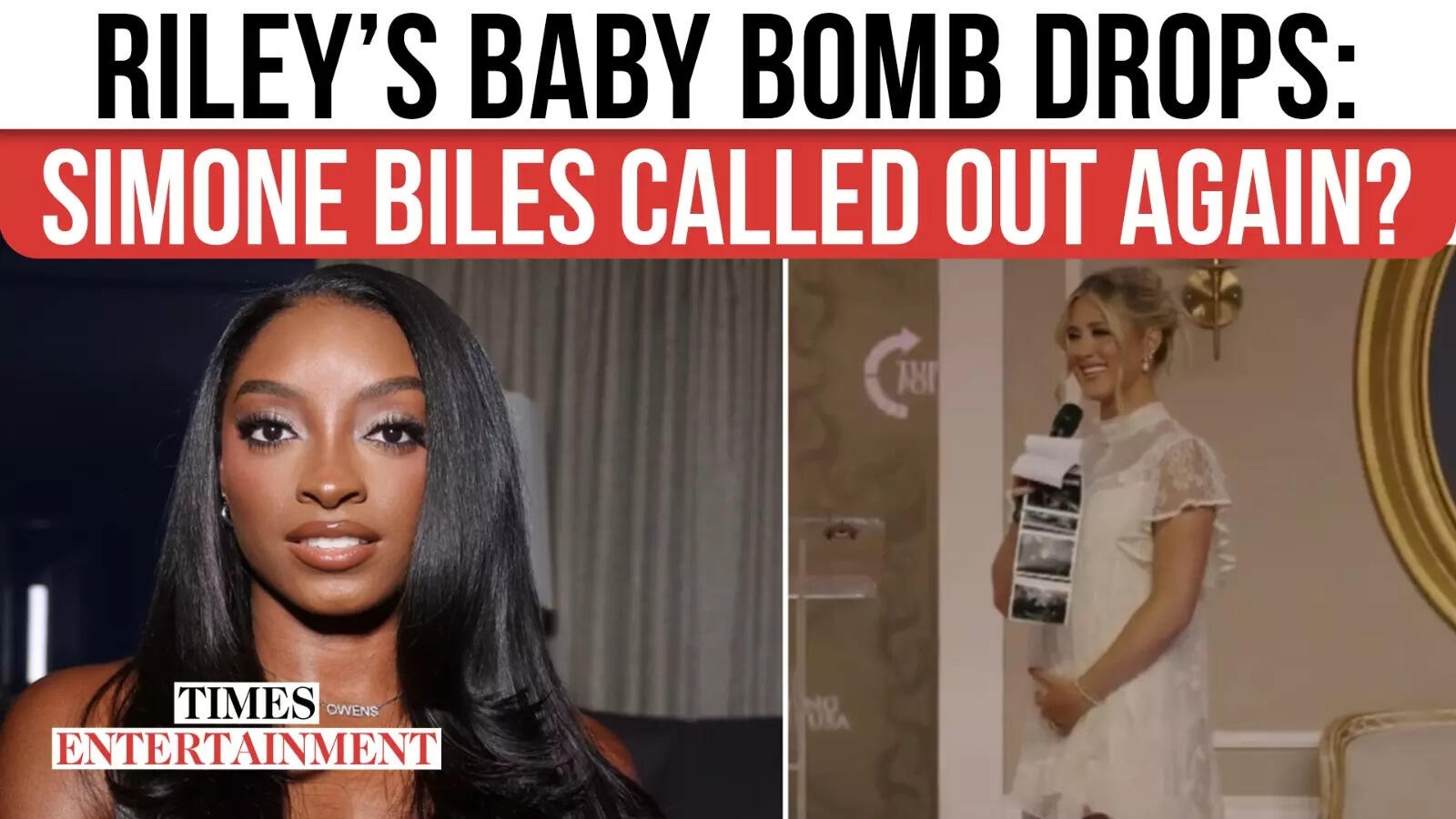 Riley Gaines Drops Baby BOMBSHELL, But Her Jab At Simone Biles STEALS The Show