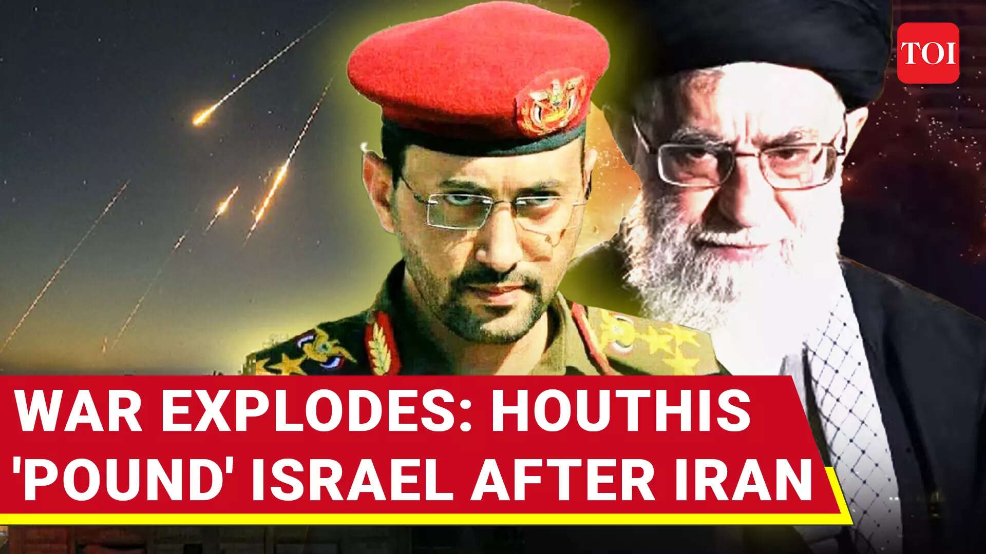Amid Iran Attacks, Houthis Target Israel With Missile For Second Straight Day