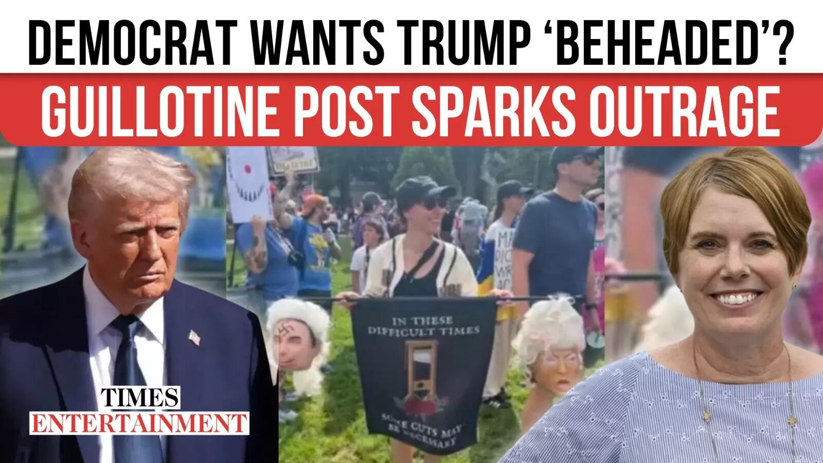 Democrat Hints at Trump's ‘BEHEADING'? NC Rep. in HOT Water After ‘Guillotine' Pic Goes VIRAL