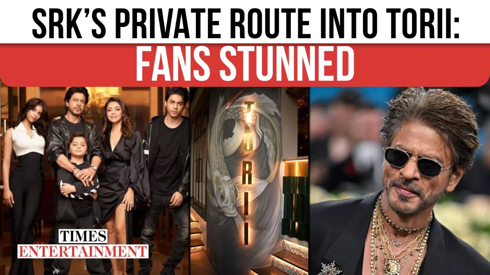 GAURI KHAN'S TORII RESTAURANT HAS A SECRET DOOR EXCLUSIVELY FOR THE KHAN FAMILY