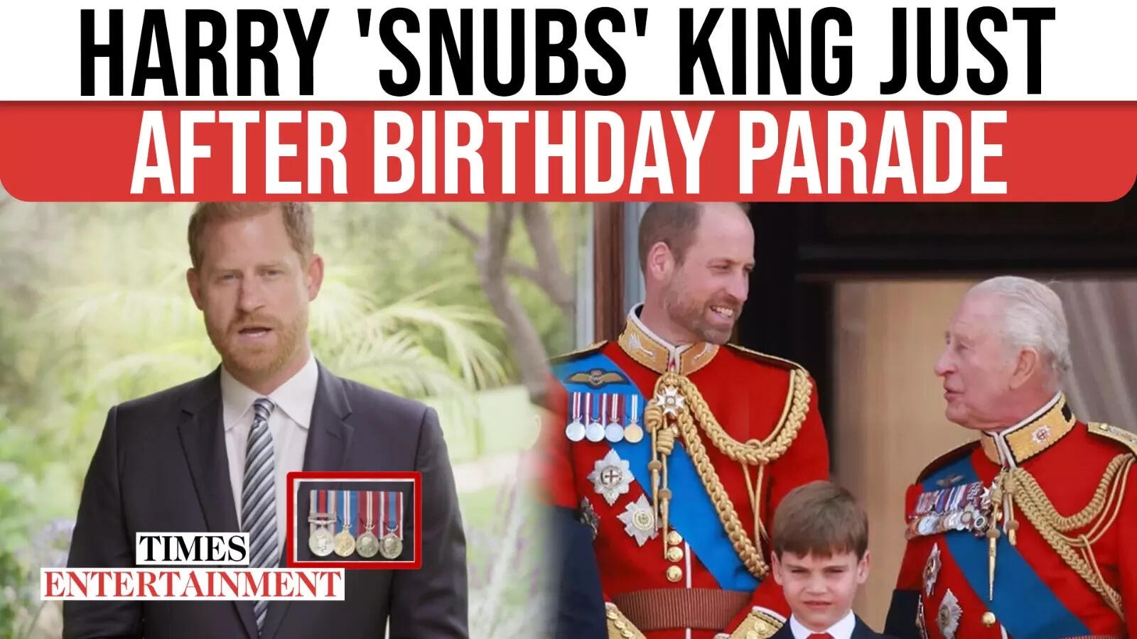 Prince Harry's Video Appearance Just After King Charles' Birthday Parade Raises Eyebrows