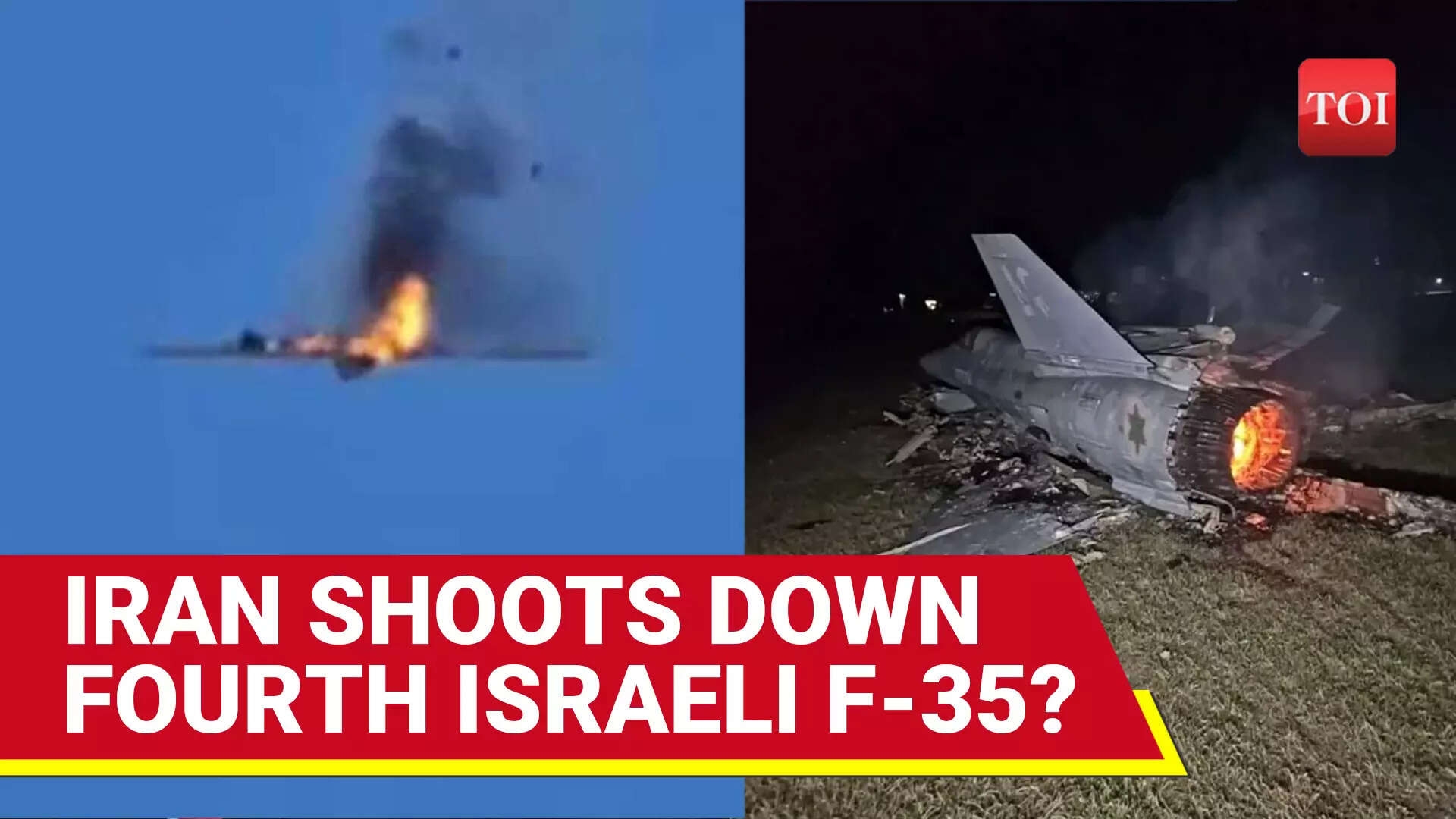 Israel Claims Destruction Of Two Iranian F-14; Tehran Counters With 'F-35 Downed' Claim