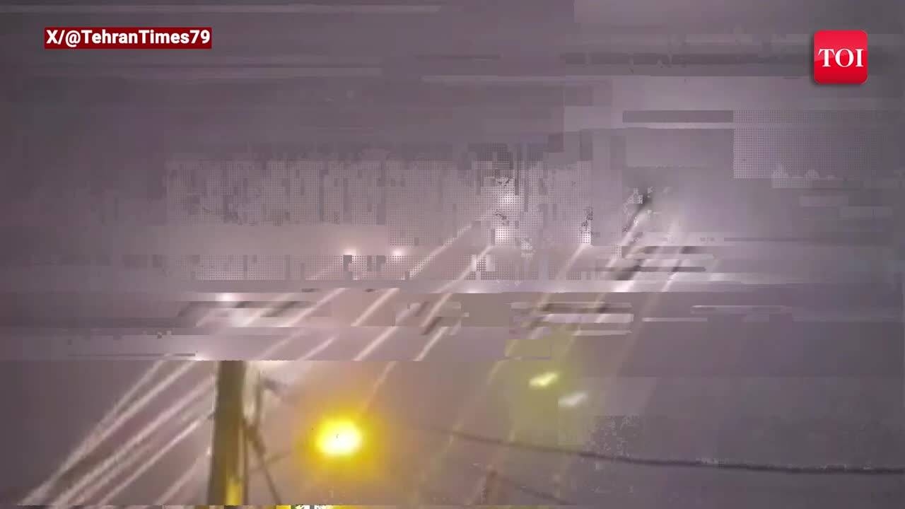 Fresh Iranian Attack On Tel Aviv; IDF's ‘Failed' Bid To Intercept Missiles On Cam