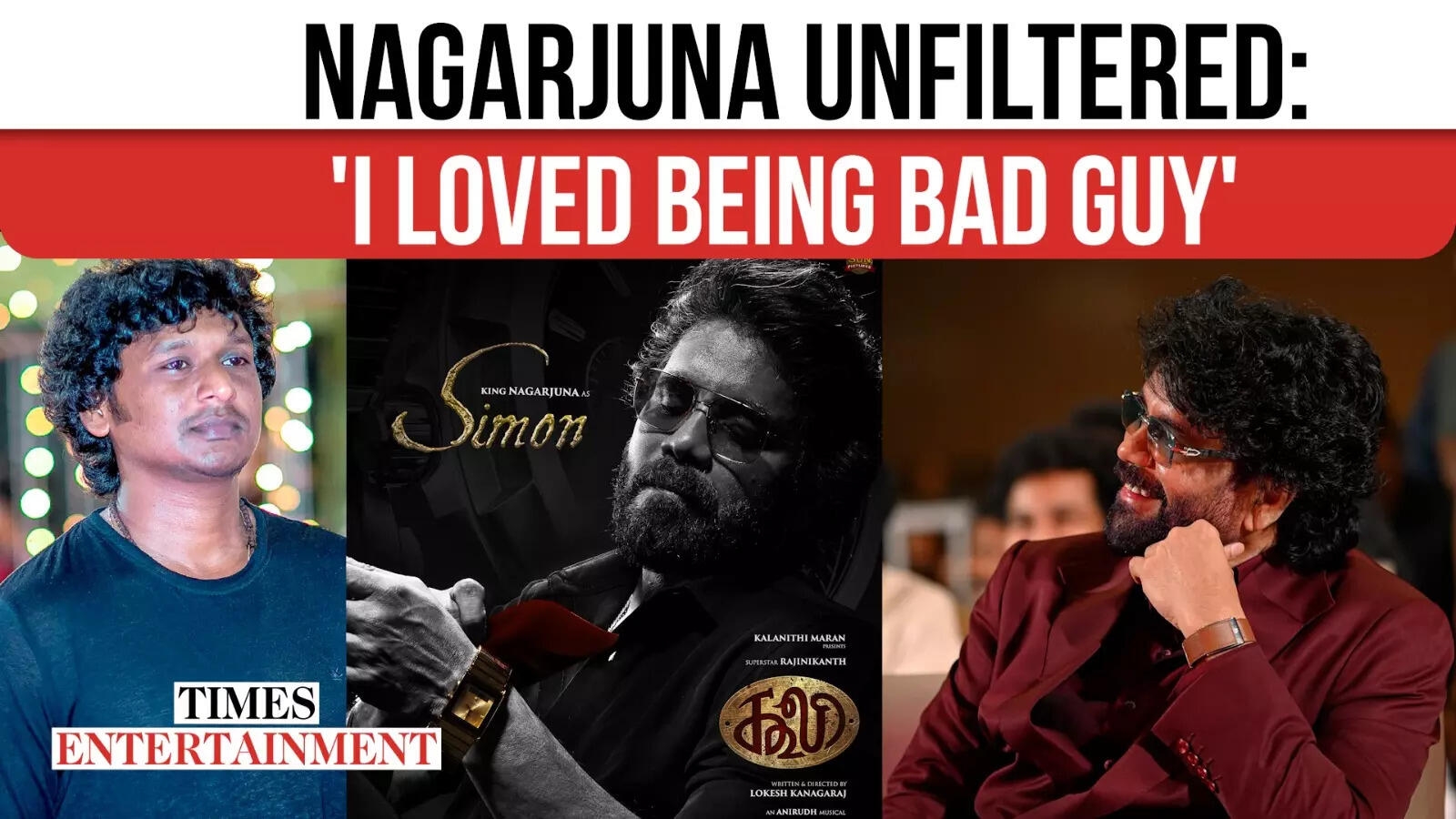 NAGARJUNA UNLEASHED: Villain Role in ‘Coolie' Was LIBERATING Like Never Before