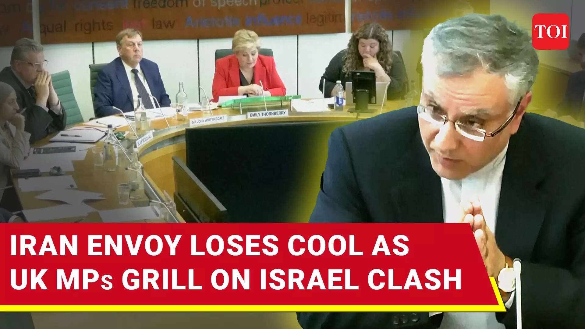 'We Are Legitimate, Don't Want Nukes': Iran Envoy Gets Angry During Tense UK Parliament Hearing