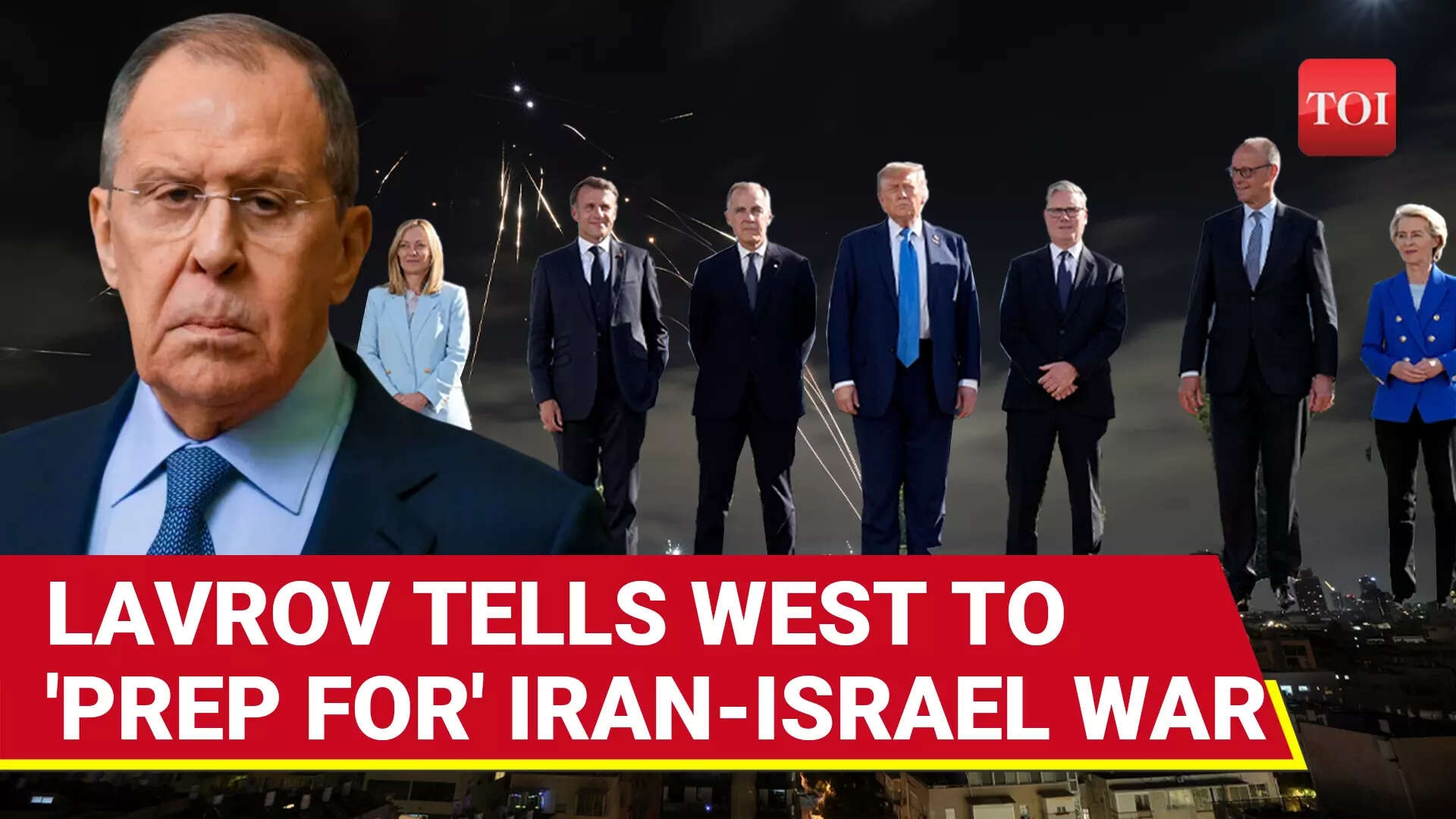 Putin Aide Lavrov's STARK Message To West As Iran-Israel Bomb Each Other: 'Make Every Effort To...'