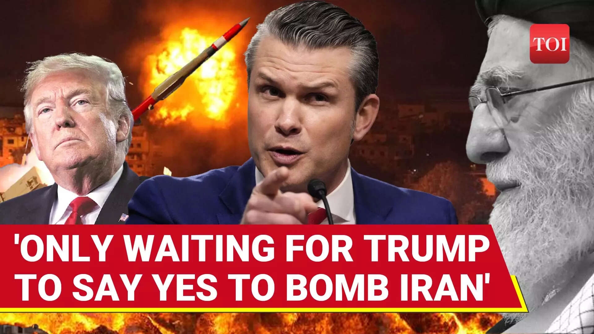 Pentagon's Hegseth SHUTS DOWN Senators On U.S. Joining Iran-Israel War