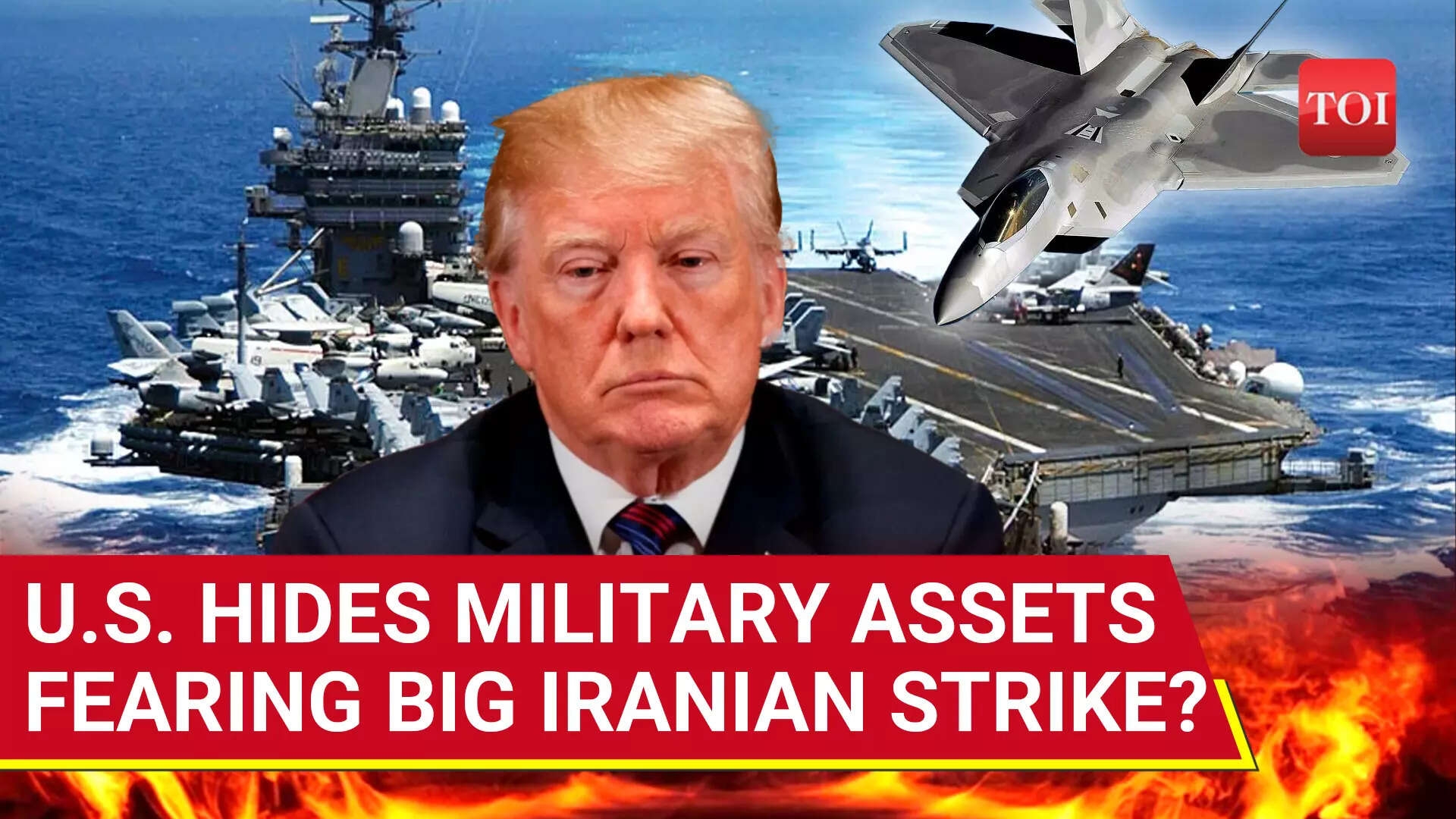 Trump Keeps World Guessing, Moves U.S. Ships And Jets As Iran Warns Of Firm Retaliation