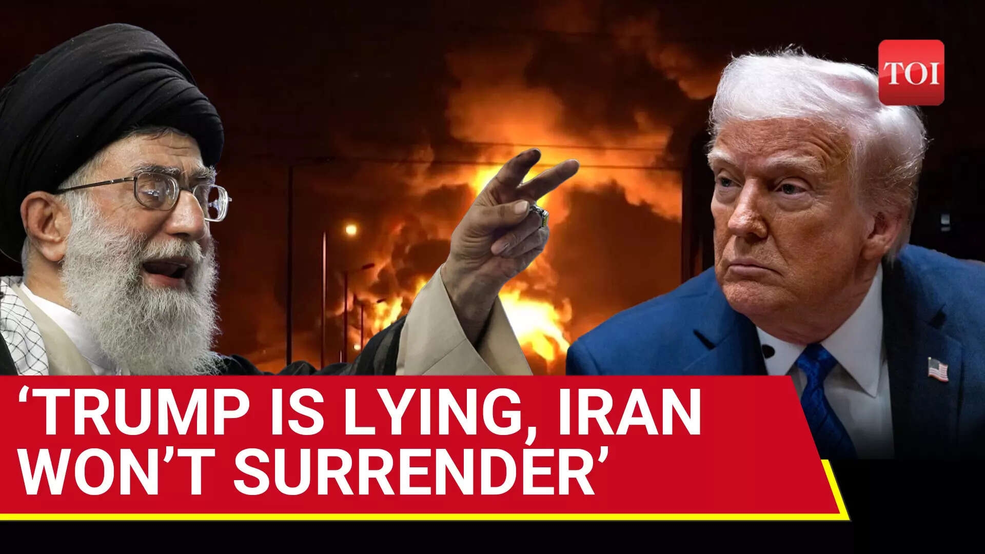 'We Won't': Iran Fumes After Trump's Rant, Rejects His ‘Unconditional Surrender' Offer