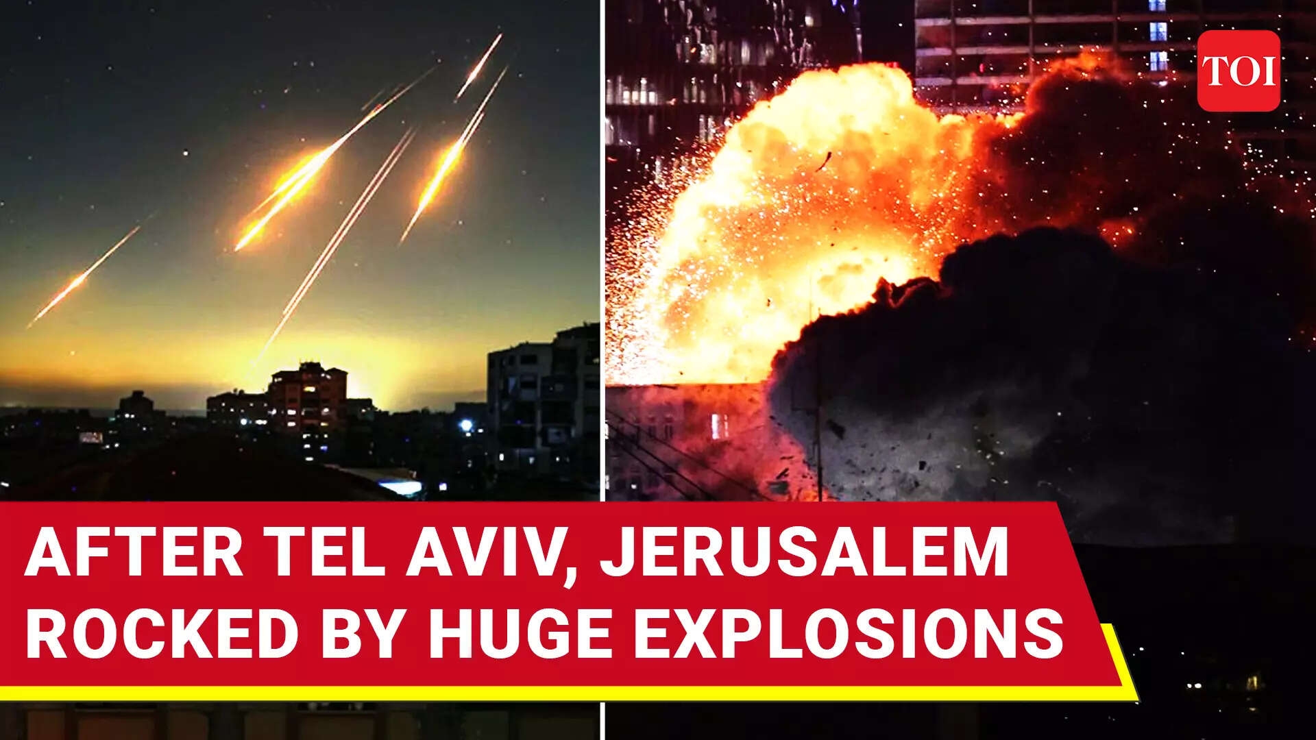 Big Attack In Jerusalem; Iran's Revenge Missile Rain After IDF ‘Hits' Arak Reactor
