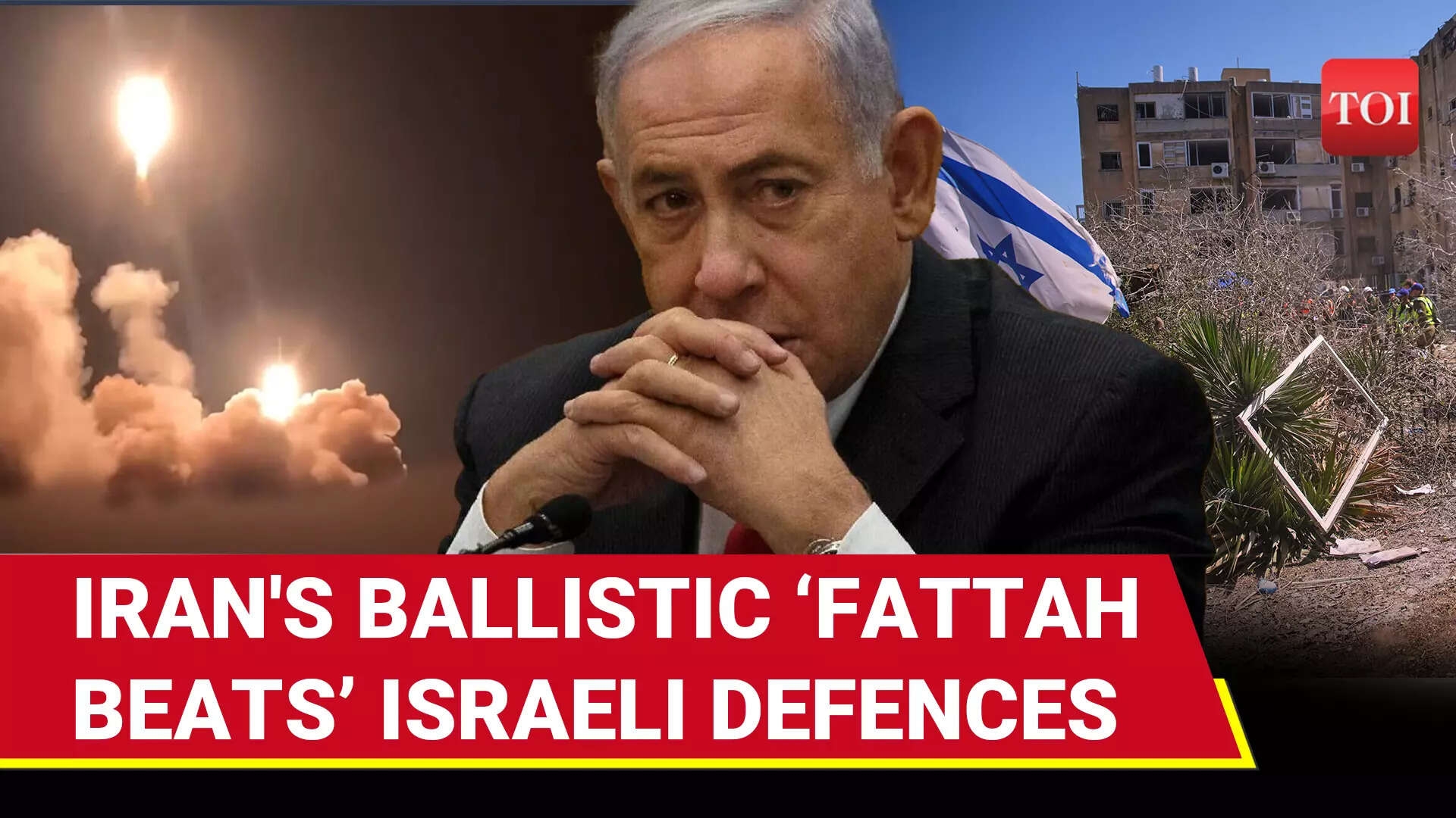 Iran Flexes Missile Muscle As Ballistic Warheads ‘Breach' Israel's Defences; Tehran Calls Trump ‘Delusional'
