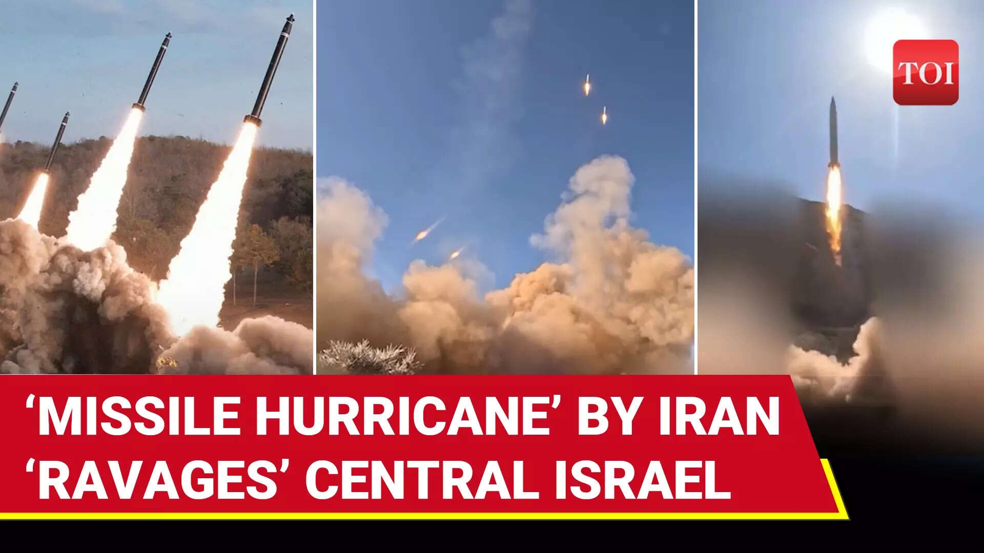 Iran Launches Mega New Missile Strike On Israel; IRGC Releases Attack Video
