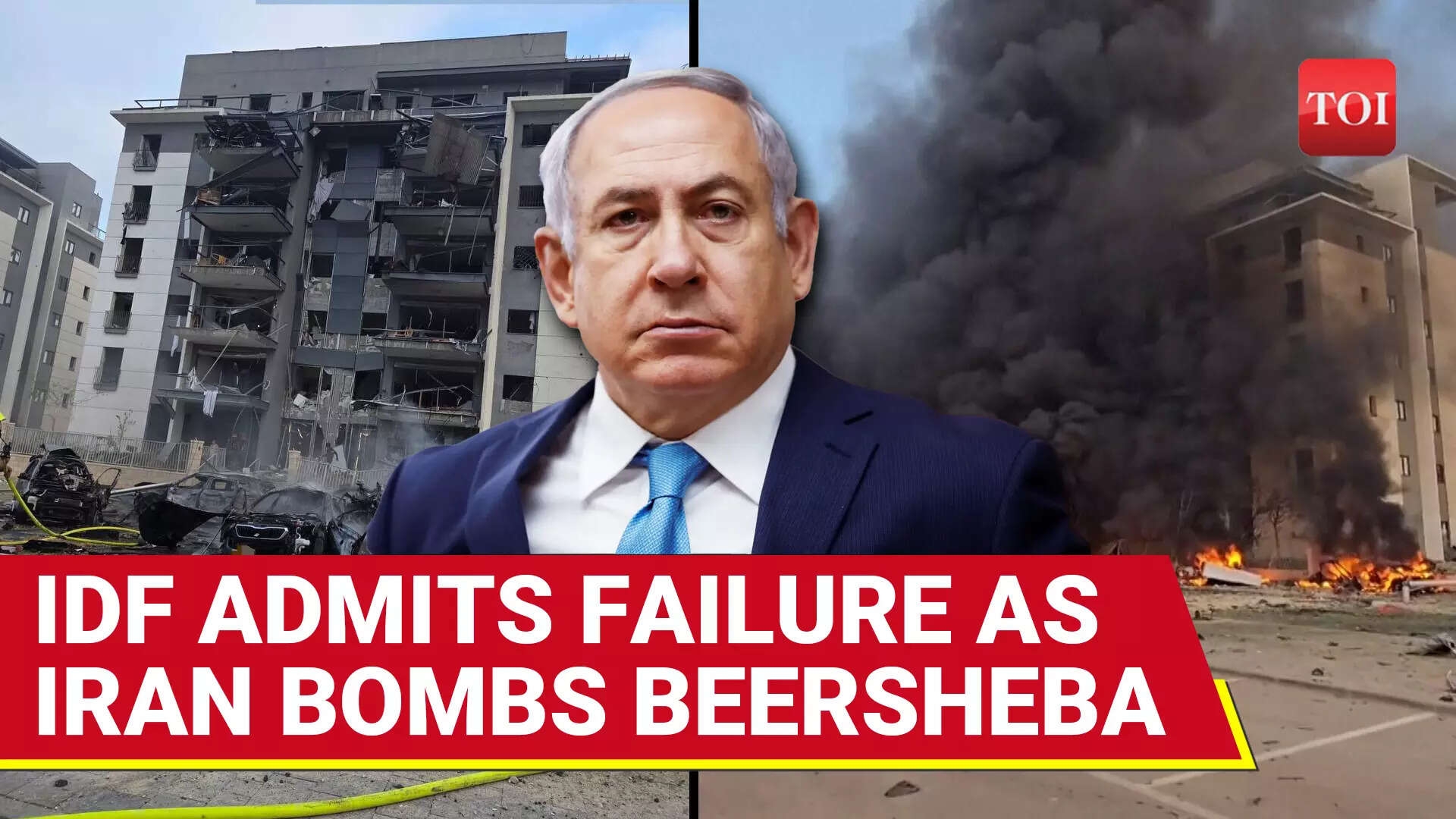 Israeli Military Admits Iron Dome Failed To Stop Iranian Missile In Beersheba; At Least 7 Injured