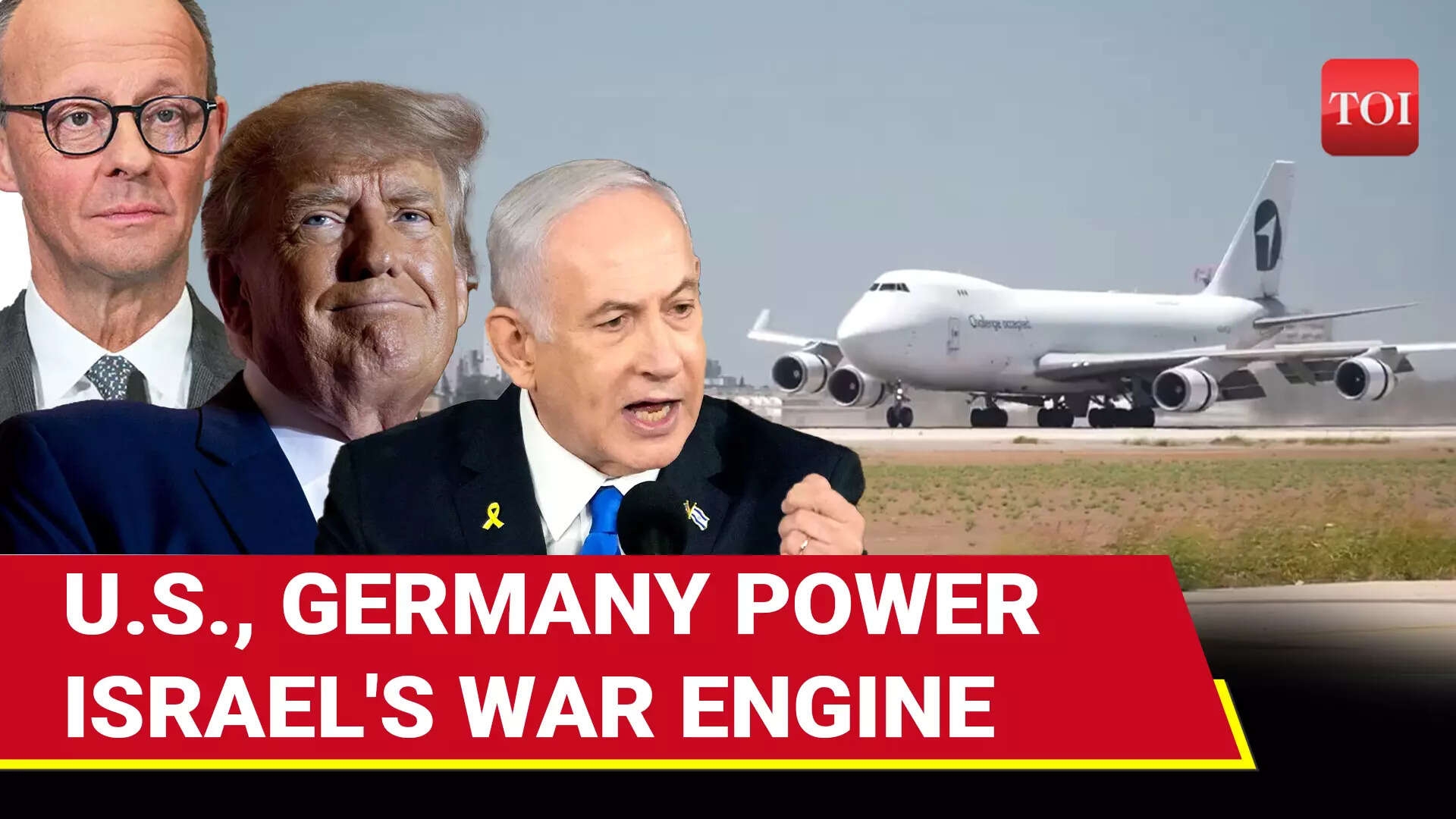 Iran Gets Big Dare From US, Germany As NATO Nations Send Giant Weapons Cargo To Israel