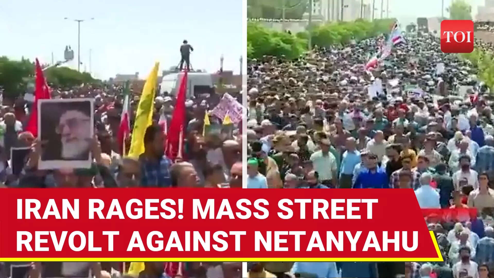 From Tehran to Baghdad: Thousands Across Middle East March Against Israel's Attacks On Iran