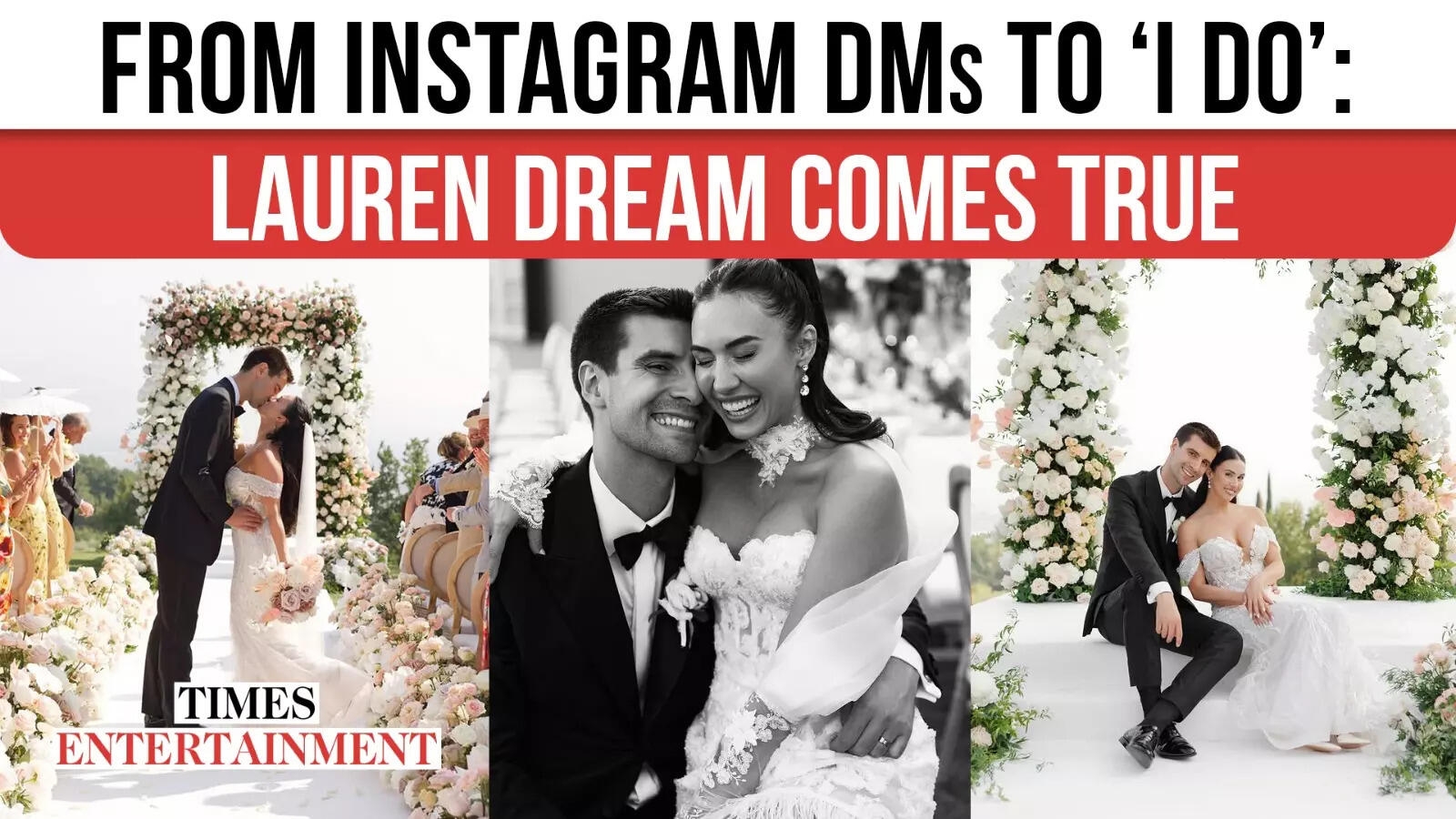 Lauren Gottlieb Weds Tobias Jones in Dreamy Tuscan Ceremony
