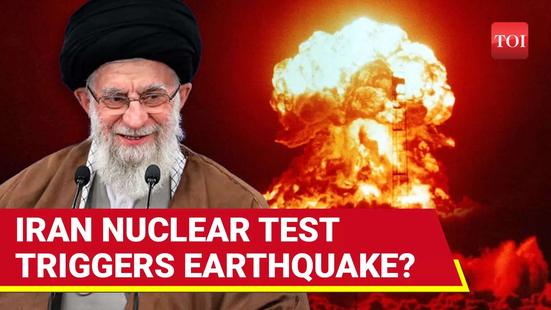 Iran Conducts NUCLEAR TEST, Explosions Trigger 5.1 Quake Amid Israel War? Panic Amid Speculations
