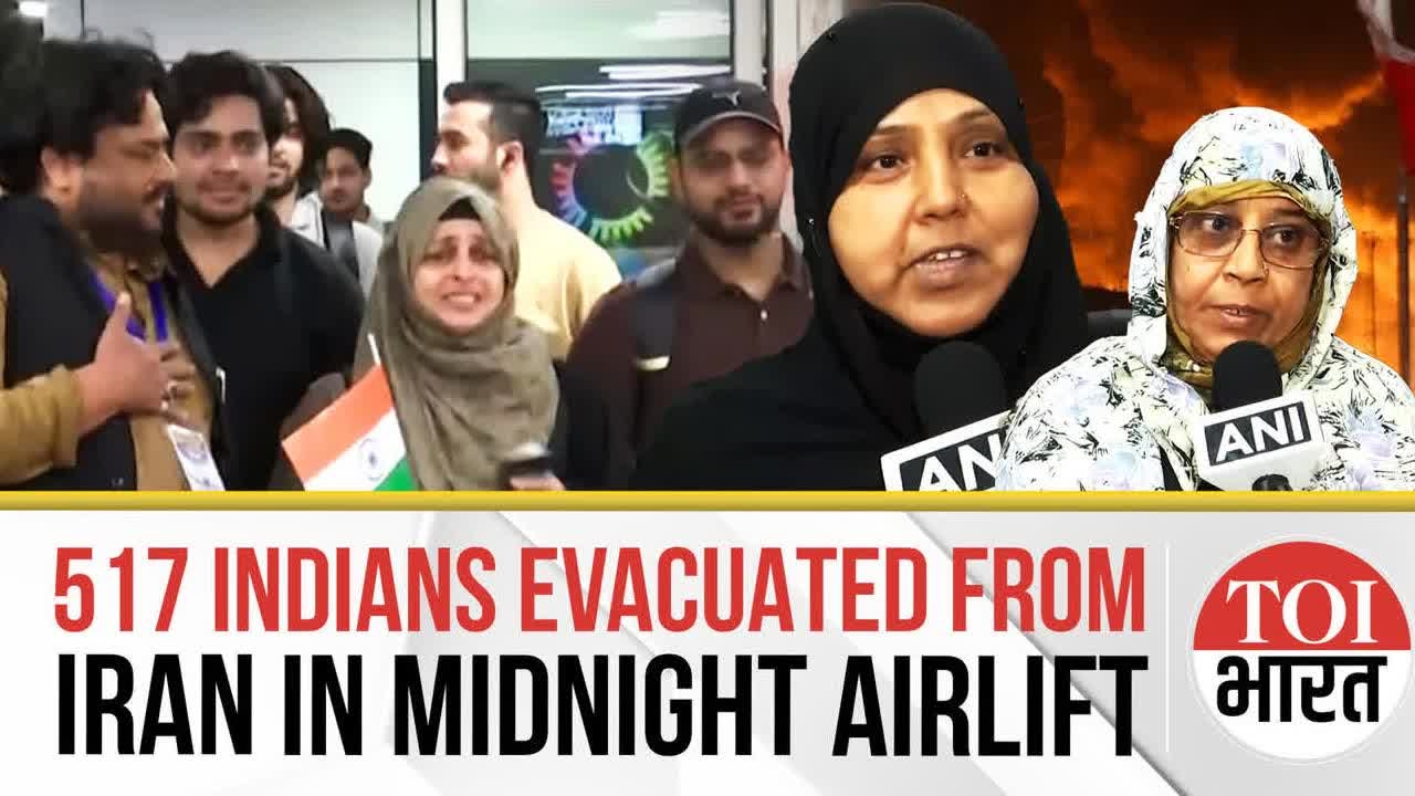 Operation Sindhu: 517 Indians Land in Delhi After Evacuation Amid Escalating Israel-Iran Conflict