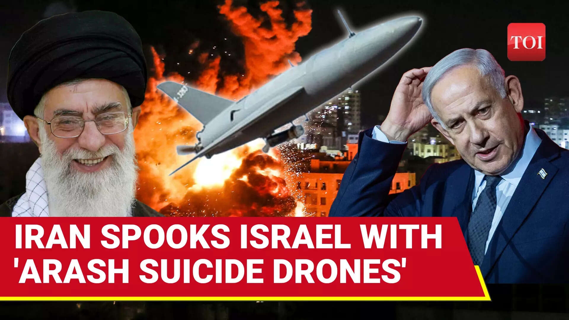 Netanyahu's Worst Nightmare Comes True As Iran Unleashes 'Arash' Drones; Built To Destroy Tel Aviv
