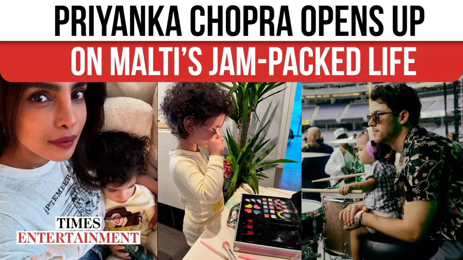 PRIYANKA CHOPRA REVEALS MALTI'S SCHEDULE IS BUSIER THAN HERS