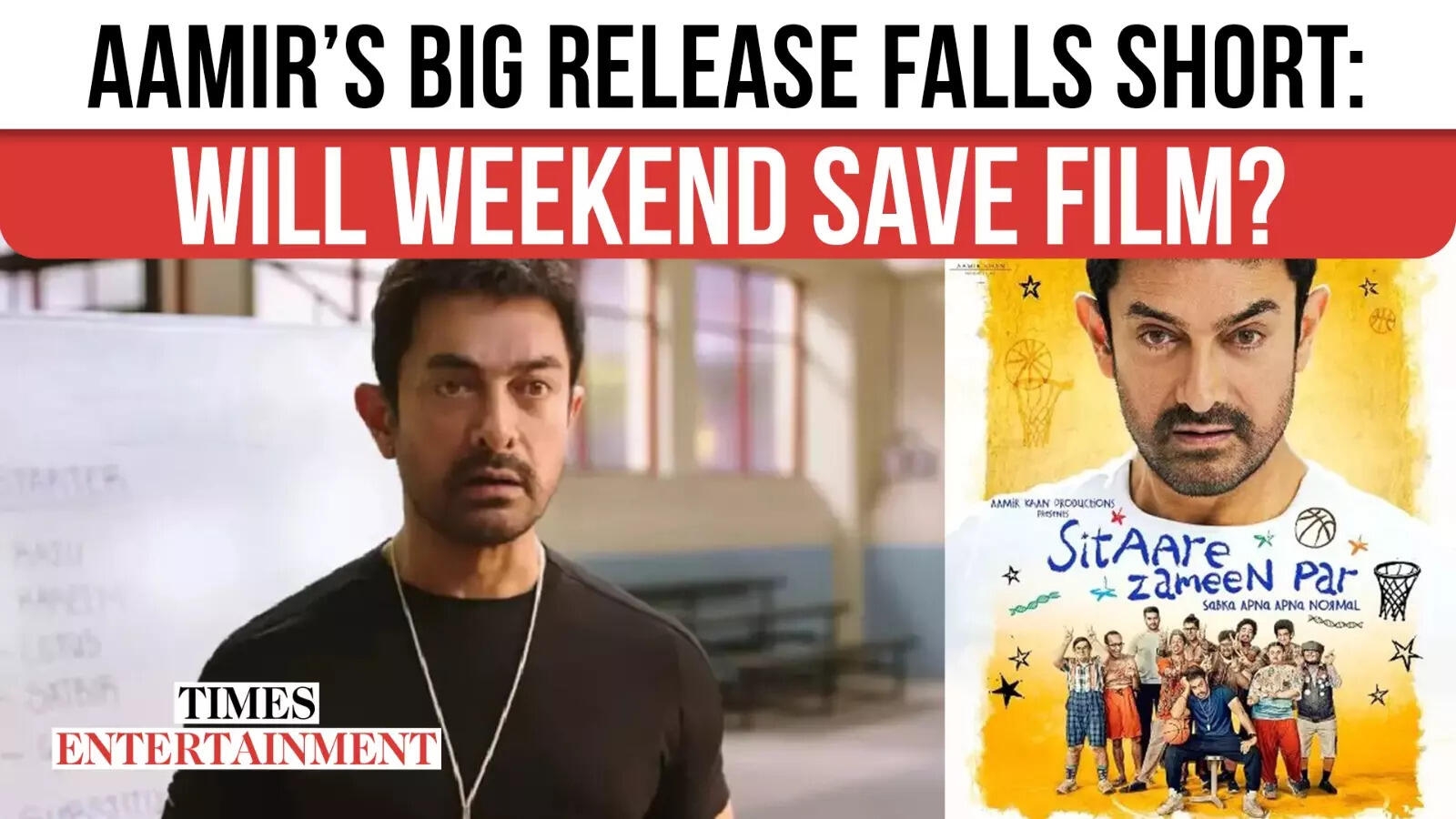Aamir Khan's Sitaare Zameen Par Opens Below Expectations