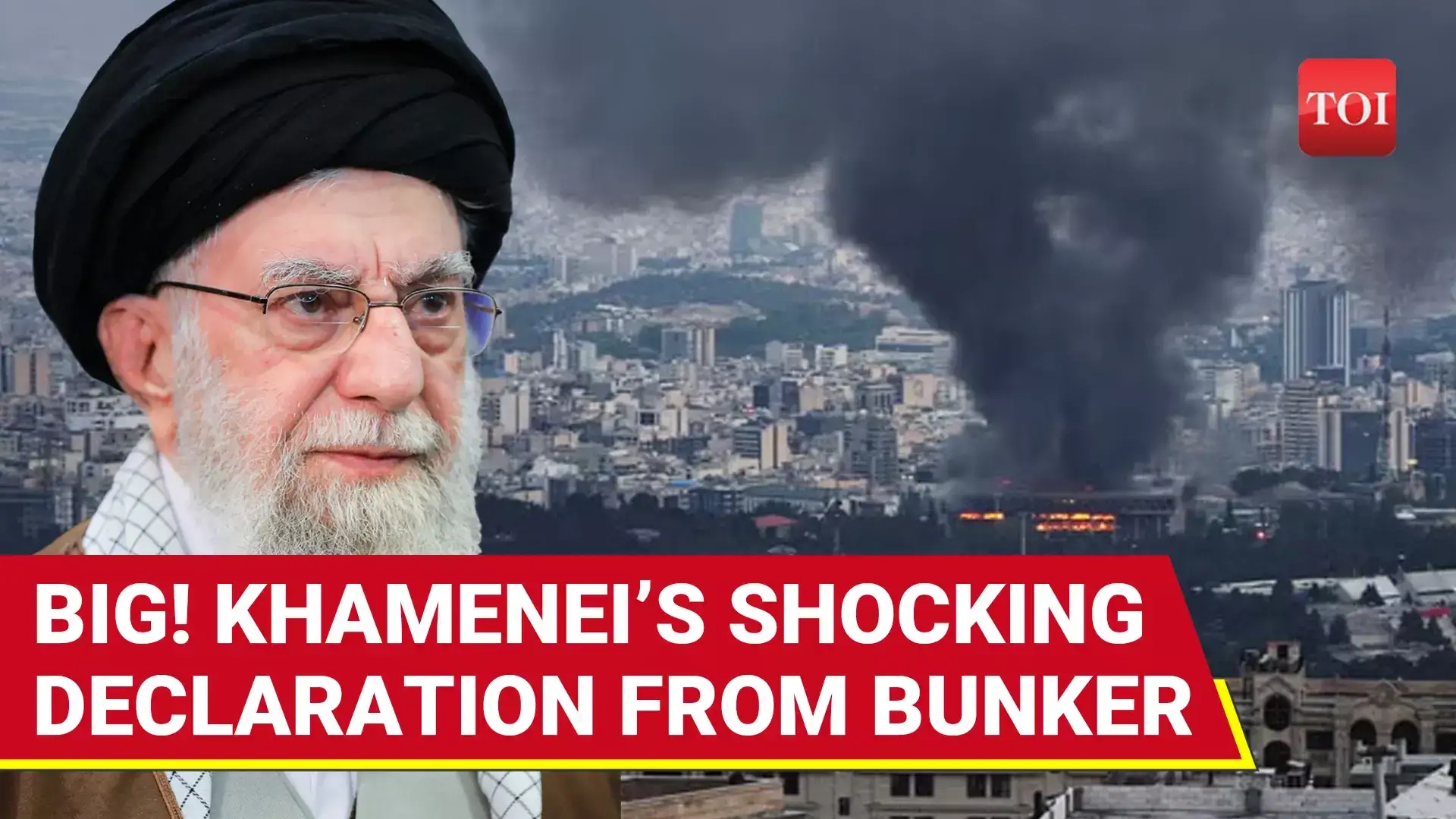Khamenei's FIRST ORDER From Inside Bunker As Iran Unleashes Firestorm On Israel