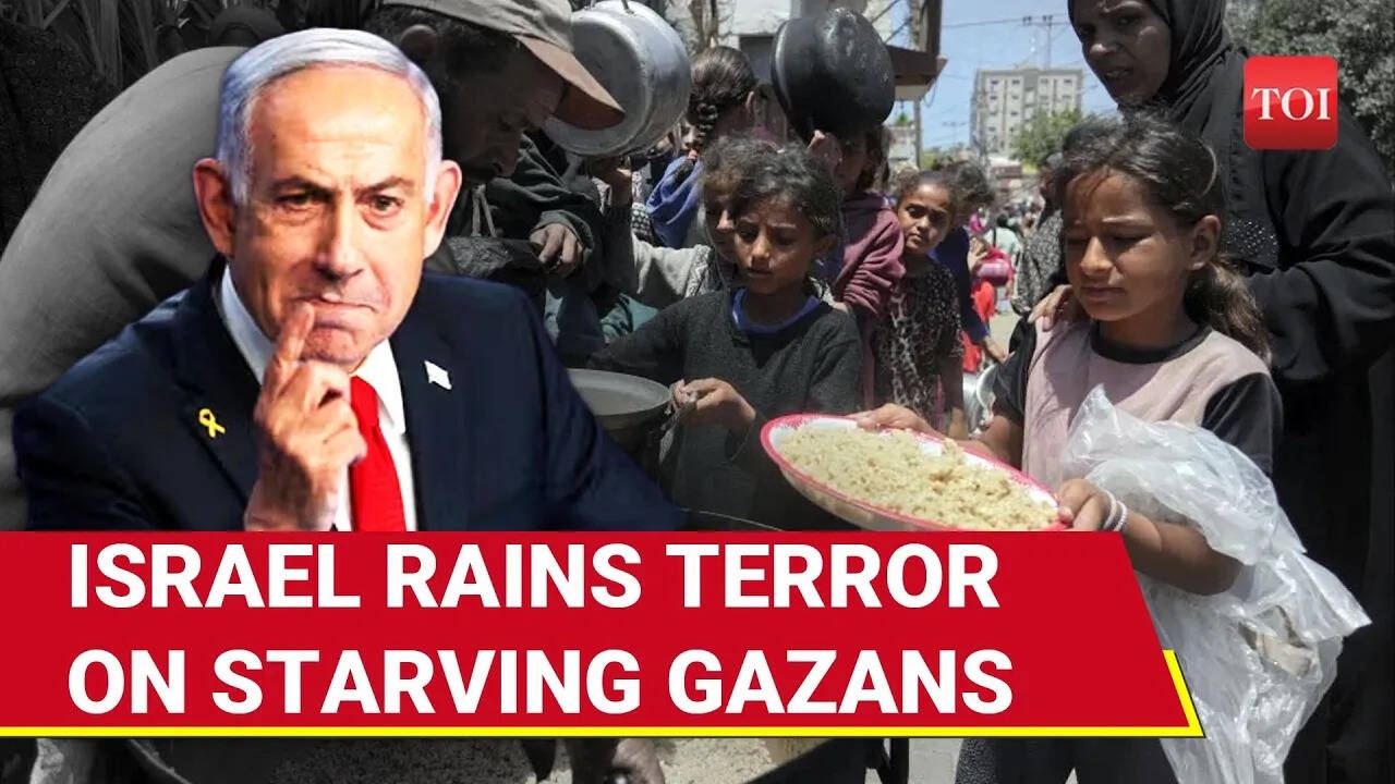 Israel Unleashes CARNAGE On Gaza, Kills 70+ Civilians, Opens Fire Near UN Aid Trucks