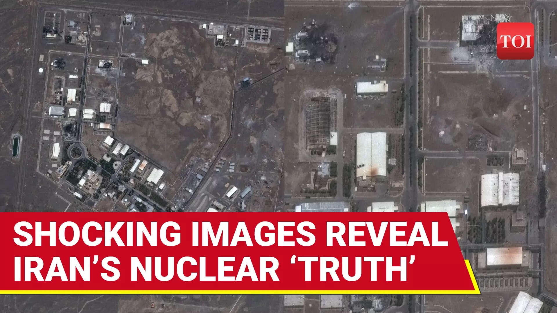 Trump's Nuclear ‘Truth' EXPOSED: Satellite Photos Reveal Iran's Bombed Nuclear Sites