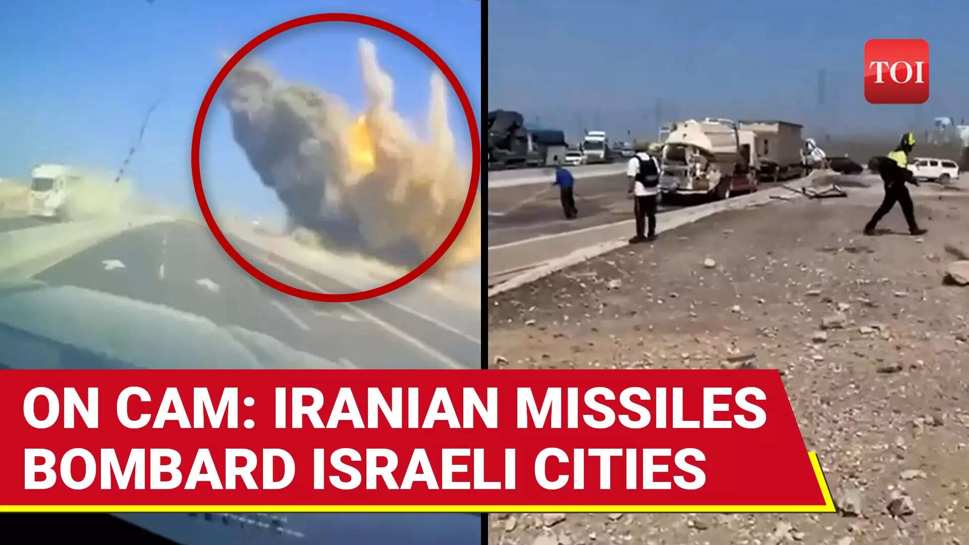 Iran Launches Waves Of Missile Strikes On Israel, Occupied Territories; IDF Bombards Tehran