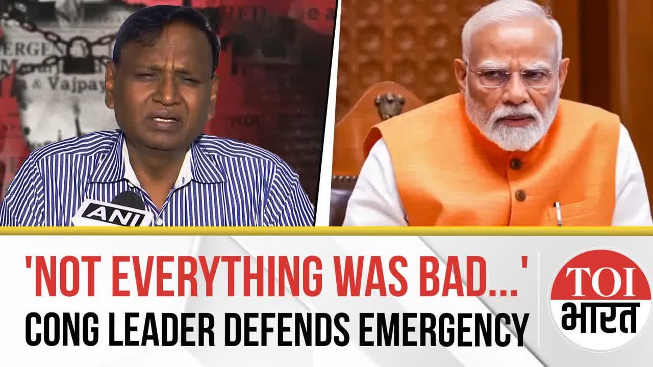 'Dalits, Tribals Benefitted': Cong Leader Udit Raj Defends Emergency, Says 'Today's Situation Worse'