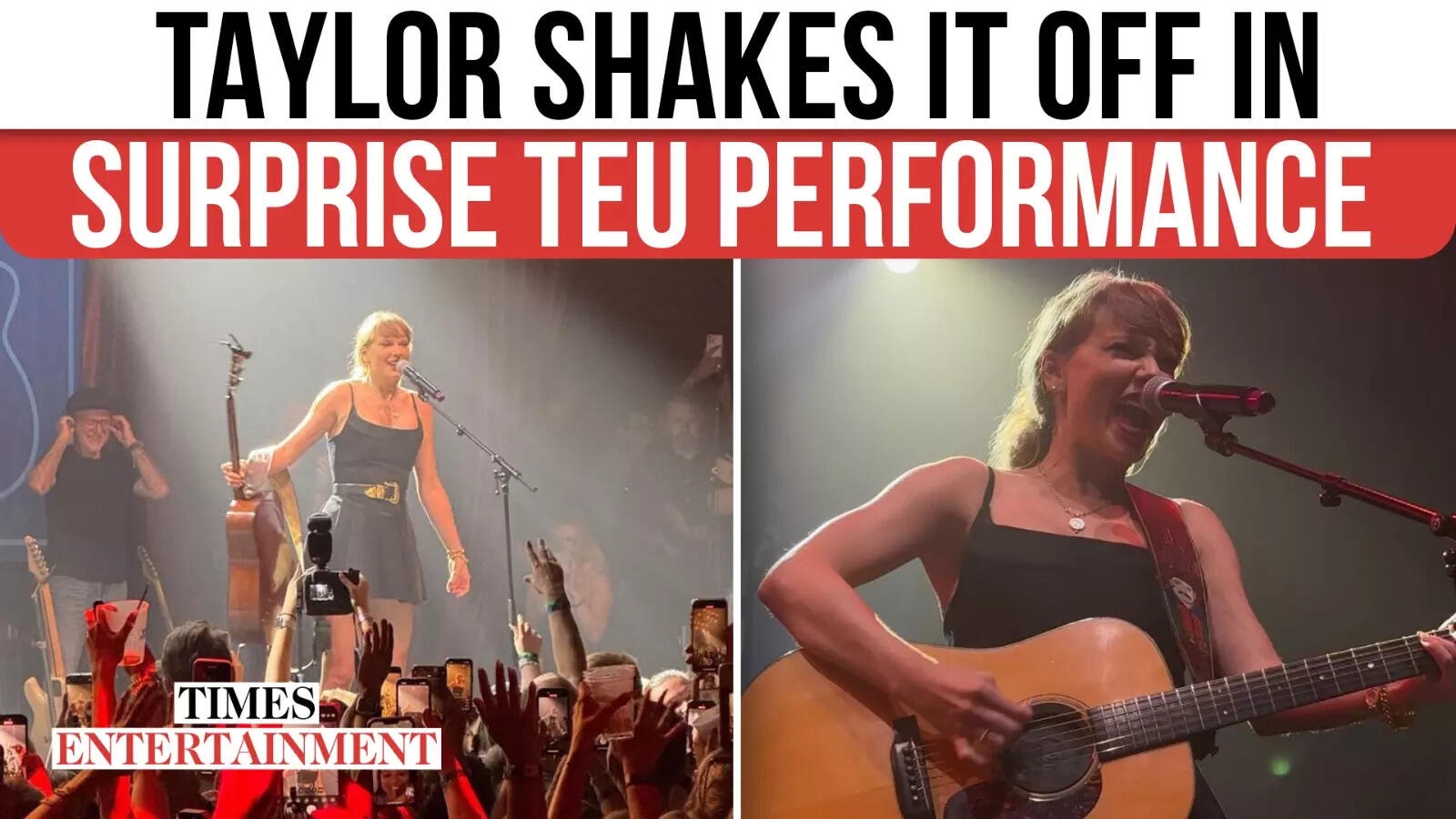 Taylor Swift Surprises TEU With Unexpected 'Shake It Off' Performance