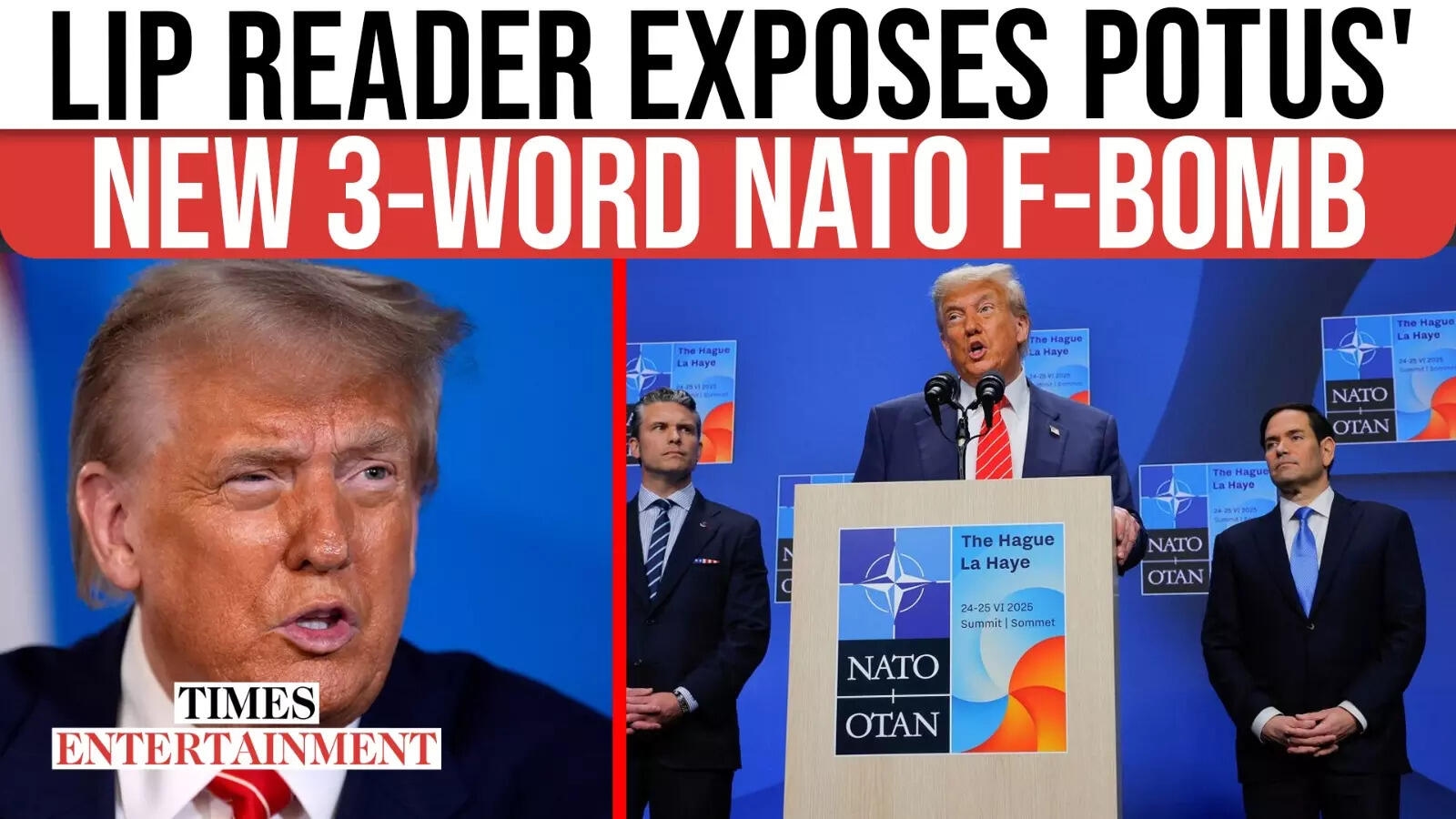 Lip Reader Catches Trump's Brutal F-Bomb At NATO Summit