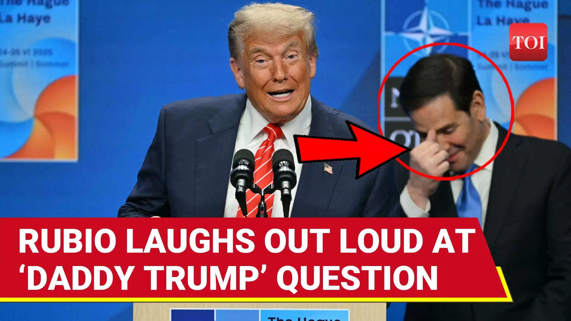 Awkward Moment At Trump Presser: Rubio Bursts Into Laughter After Reporter's 'Daddy' Question