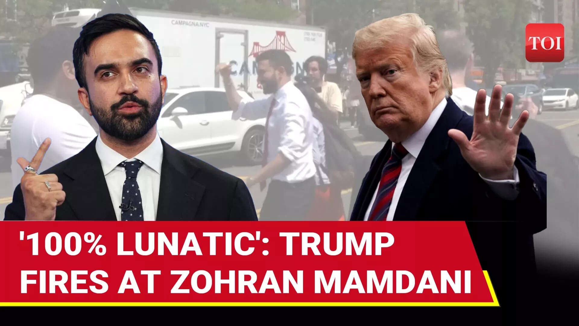'Lunatic, Terrible-Looking': Trump Attacks NYC Muslim Mayor Hopeful Zohran Mamdani