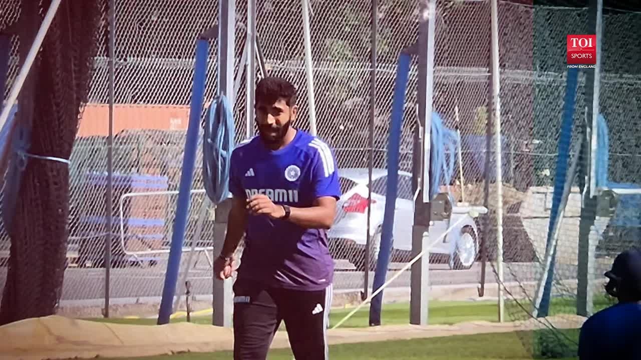 Jasprit Bumrah Breathes Fire in the Nets