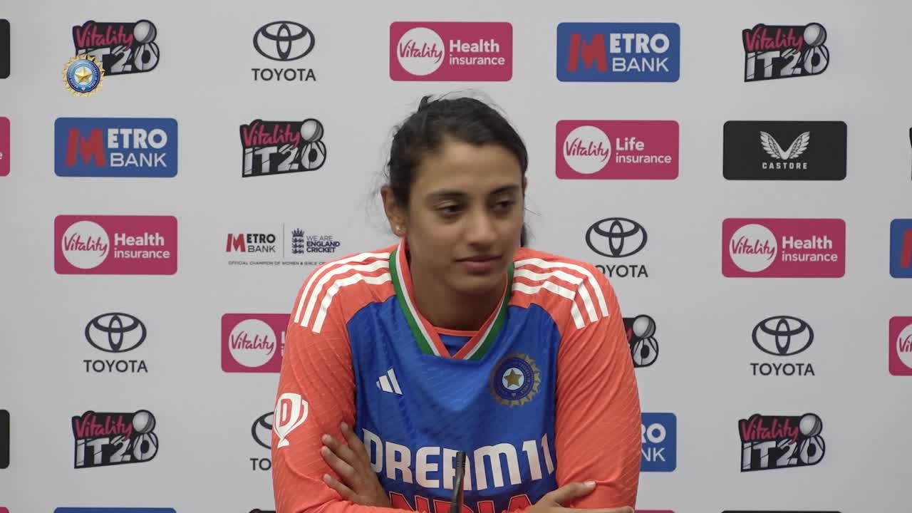 Smriti Mandhana Post Match Press Conference
